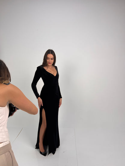 Black velvet dreams dress